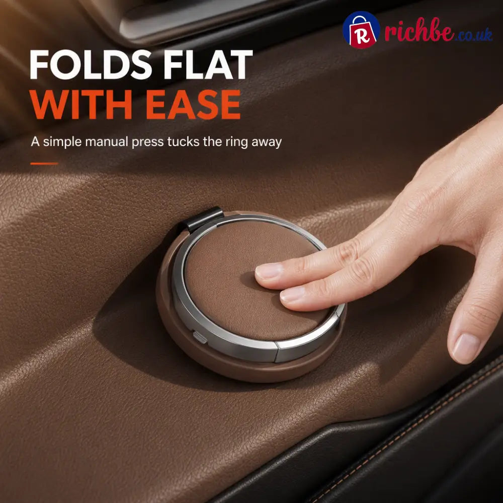 Universal Foldable Car Cup Holder with Hook Space-Saving Vehicle Drink Holder for Bottles Coffee Cups & Tumblers - Car