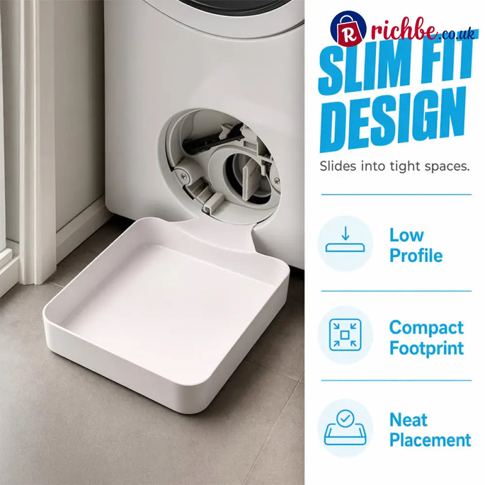 Universal Front-Load Washing Machine Drain Pan💧 - Tools & Gadgets