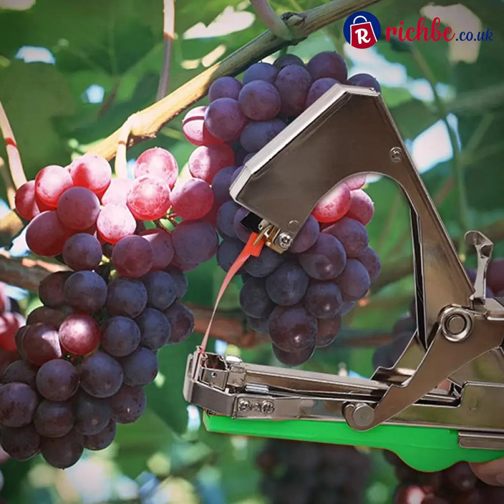🌱 Universal Lightweight Durable Plant Vine Tying Machine – For tomatoes grapes & climbing plants – Adjustable tension