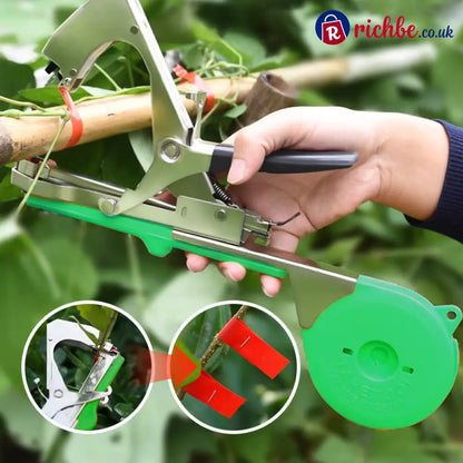 🌱 Universal Lightweight Durable Plant Vine Tying Machine – For tomatoes grapes & climbing plants – Adjustable tension