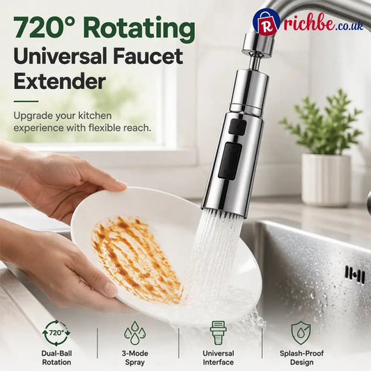 🎁Universal Rotating Kitchen Faucet Nozzle - Houseware & Kitchen