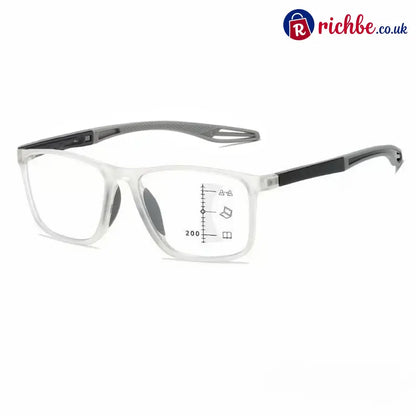 VisionSync Multifocal Glasses [Adaptive Technology] - White / 18-33 years