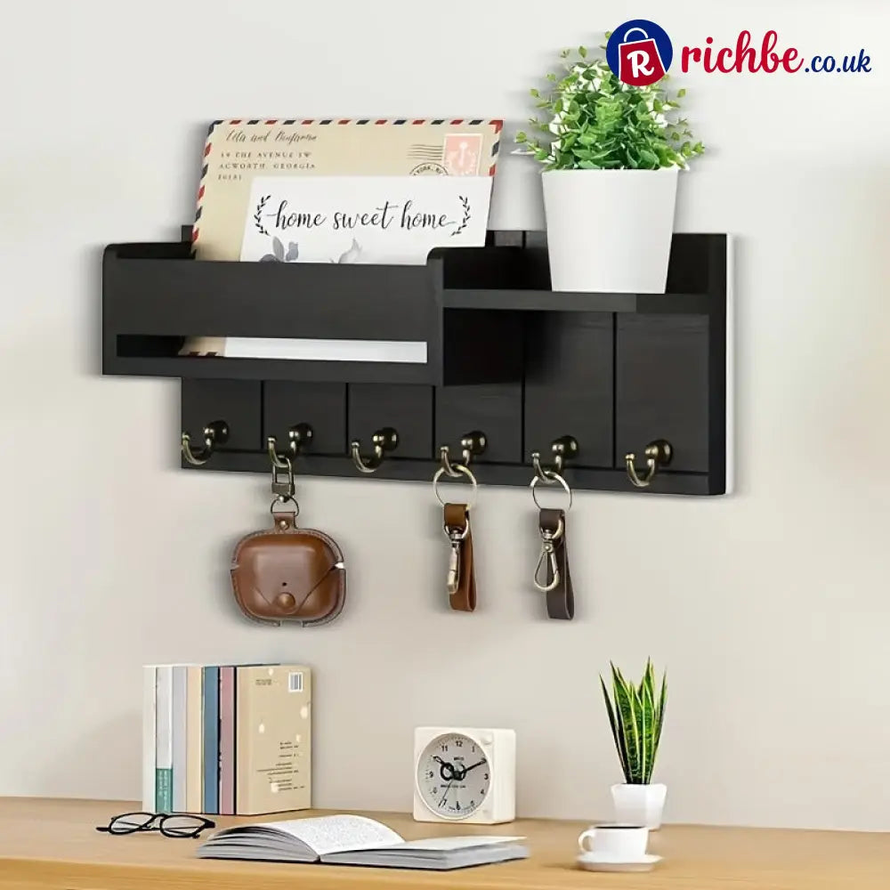 🎉 2026 Sale — Over 25 700 Sold!🔥 Wall‑Mounted Mail & Key Holder