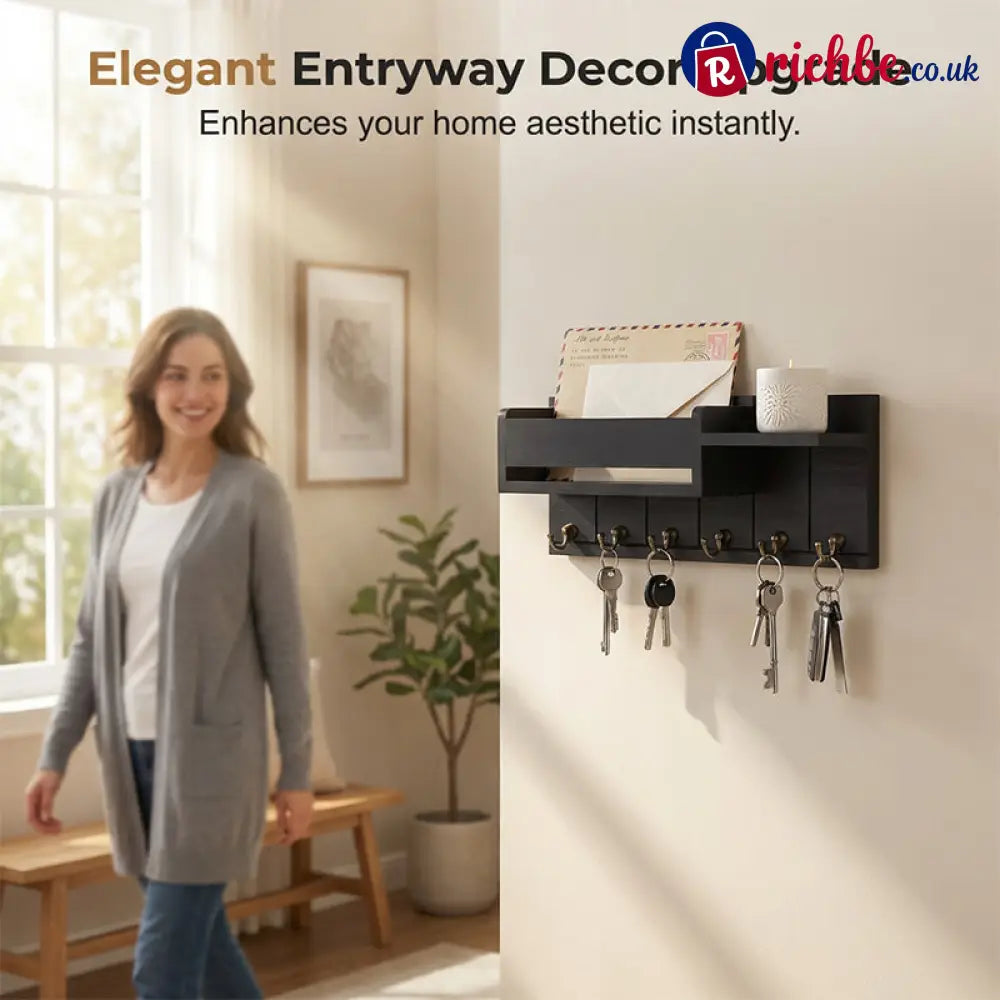 🎉 2026 Sale — Over 25 700 Sold!🔥 Wall‑Mounted Mail & Key Holder