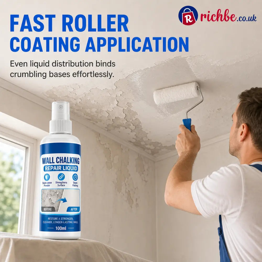 Wall Repair Liquid & Curing Agent - Repair & Sealant