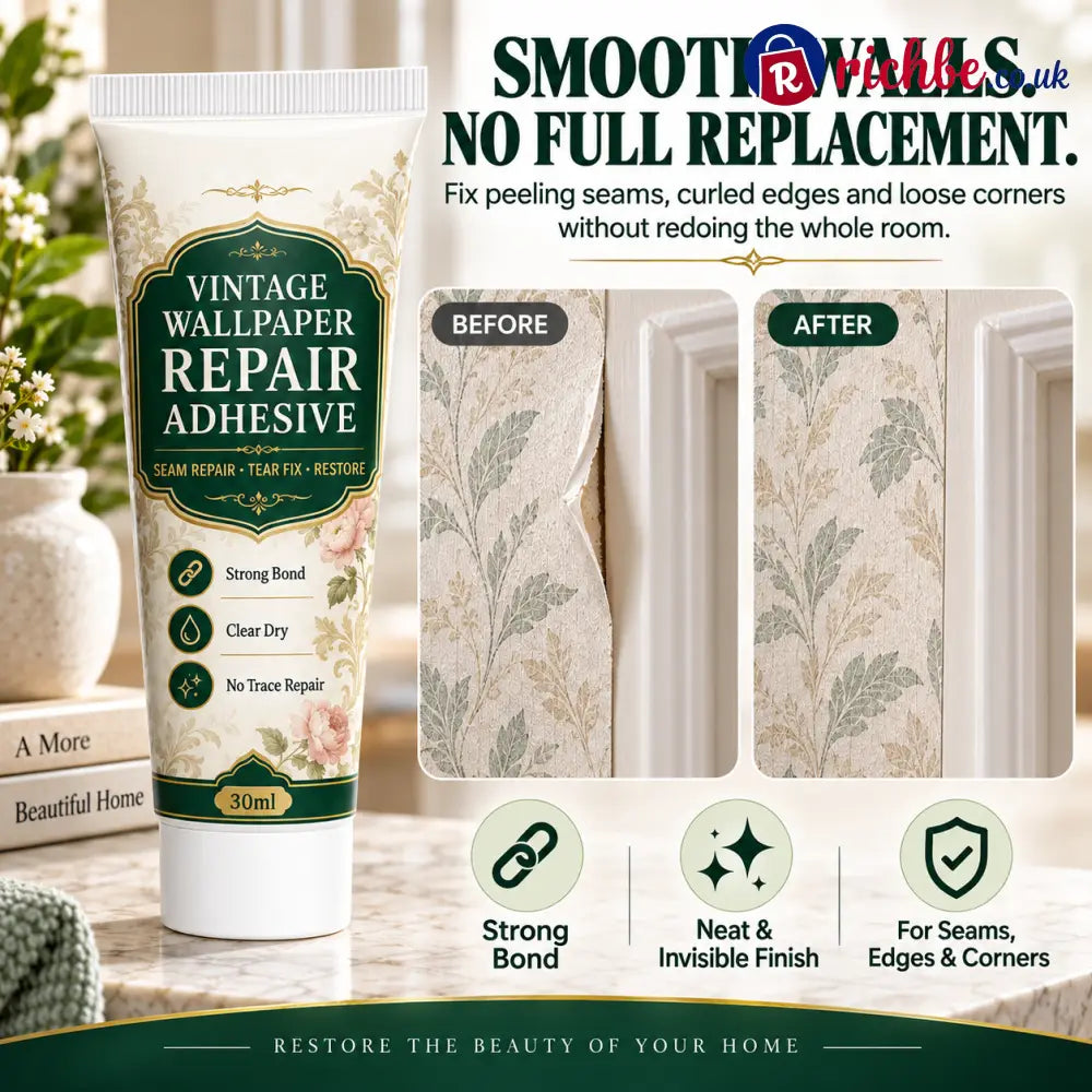 🧱 Wallpaper Repair Adhesive | Seam & Edge Fix - Hot sale