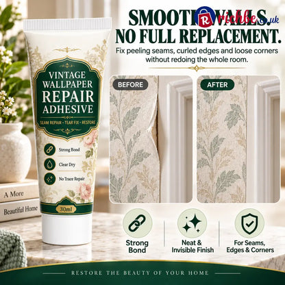 🧱 Wallpaper Repair Adhesive | Seam & Edge Fix - Hot sale