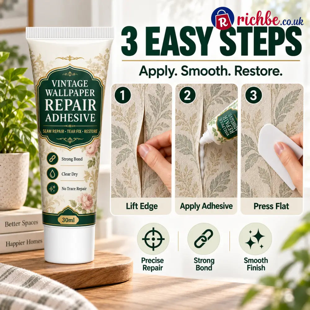 🧱 Wallpaper Repair Adhesive | Seam & Edge Fix - Hot sale