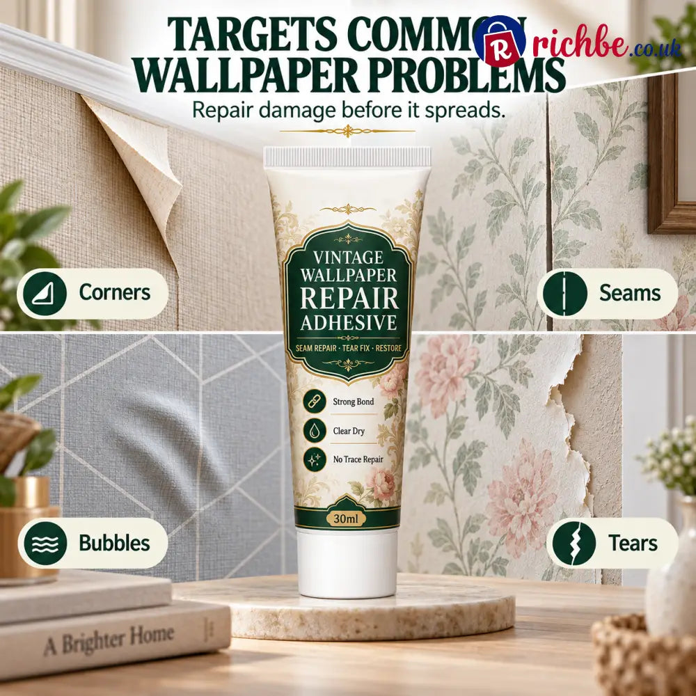 🧱 Wallpaper Repair Adhesive | Seam & Edge Fix - Hot sale