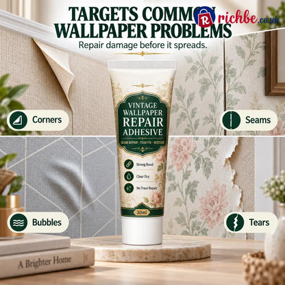 🧱 Wallpaper Repair Adhesive | Seam & Edge Fix - Hot sale