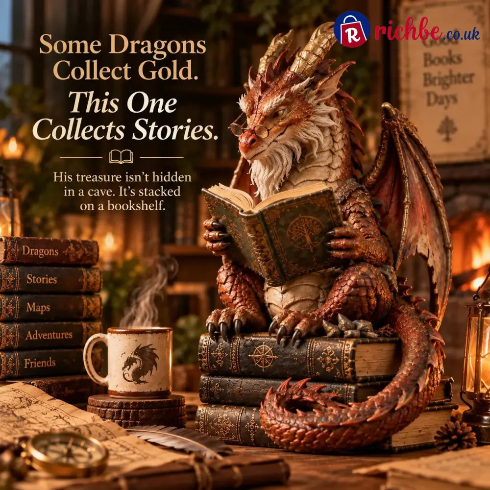Wandering Scholar Dragon Figurine
