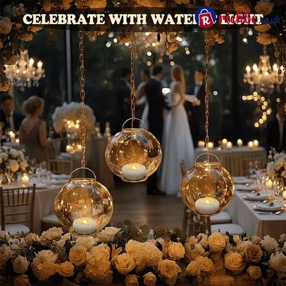 🕯️Water-Activated Flameless Floating LED Candles – Romantic Waterproof Glow for Any Occasion