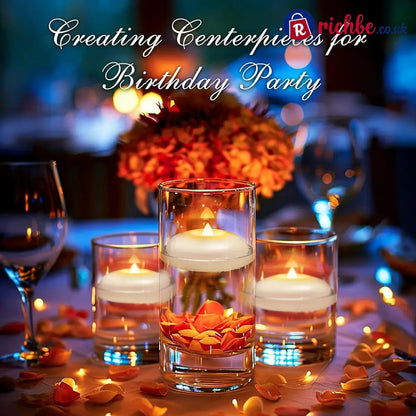 🕯️Water-Activated Flameless Floating LED Candles – Romantic Waterproof Glow for Any Occasion