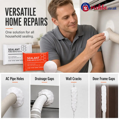 🎉 2026 Sale — Over 22,000 Sold! 💞 Waterproof Wall Hole Sealing Clay for Air Conditioner Pipes