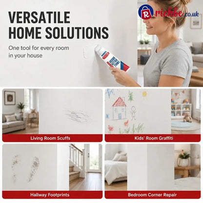 🧱🖌️✨Waterproof Wall Repair Paste with Integrated Small Roller Brush