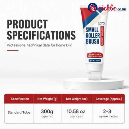 🧱🖌️✨Waterproof Wall Repair Paste with Integrated Small Roller Brush