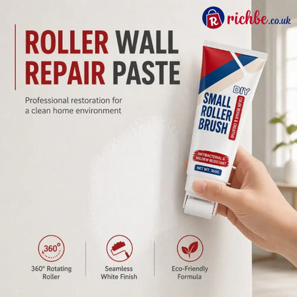 Waterproof Wall Repair Paste with Integrated Small Roller Brush - Repair & Sealant