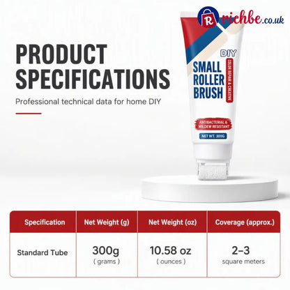 Waterproof Wall Repair Paste with Integrated Small Roller Brush - Repair & Sealant