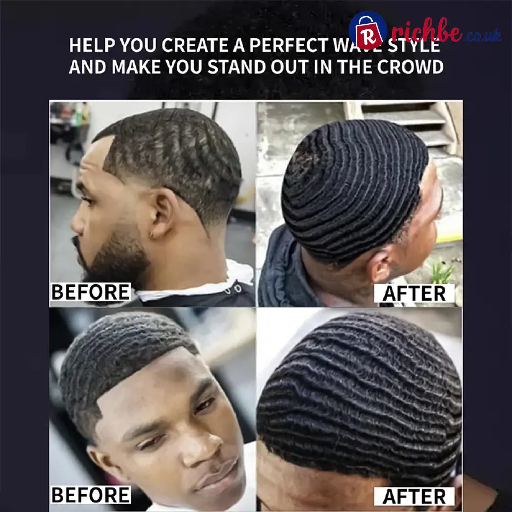 🌊💈✨Wave Pomade Medium Hold Water Based High Shine Hair Wax - 150g
