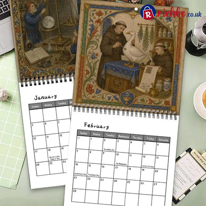 👑Weird Kingdom 2027 Wall Calendar – 12 Months of Curious Portraits & Whimsical Moments - All Collections