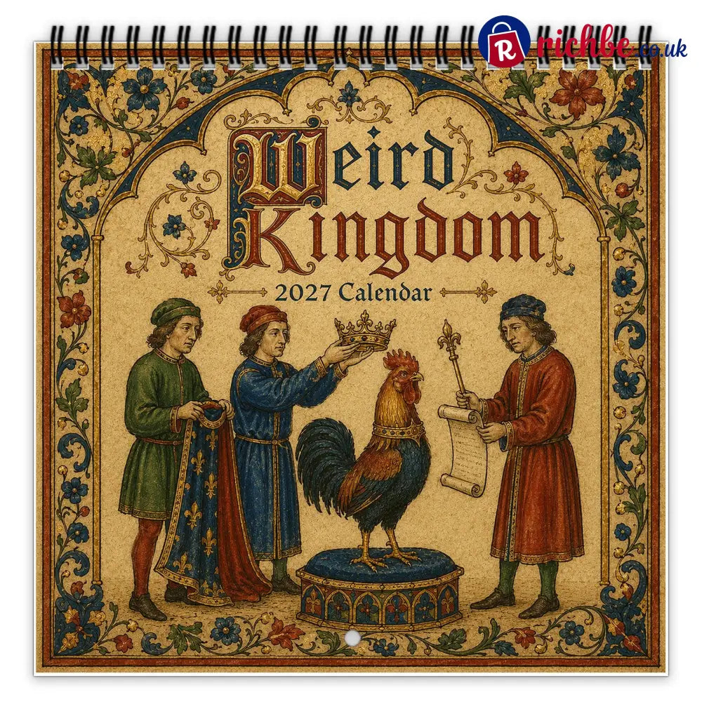 👑Weird Kingdom 2027 Wall Calendar – 12 Months of Curious Portraits & Whimsical Moments - All Collections