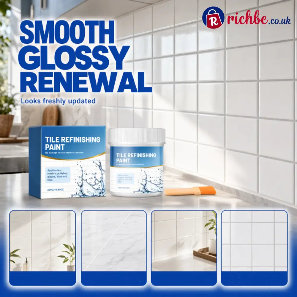 White Tile Refinishing Paint with Brush - Hot Sale