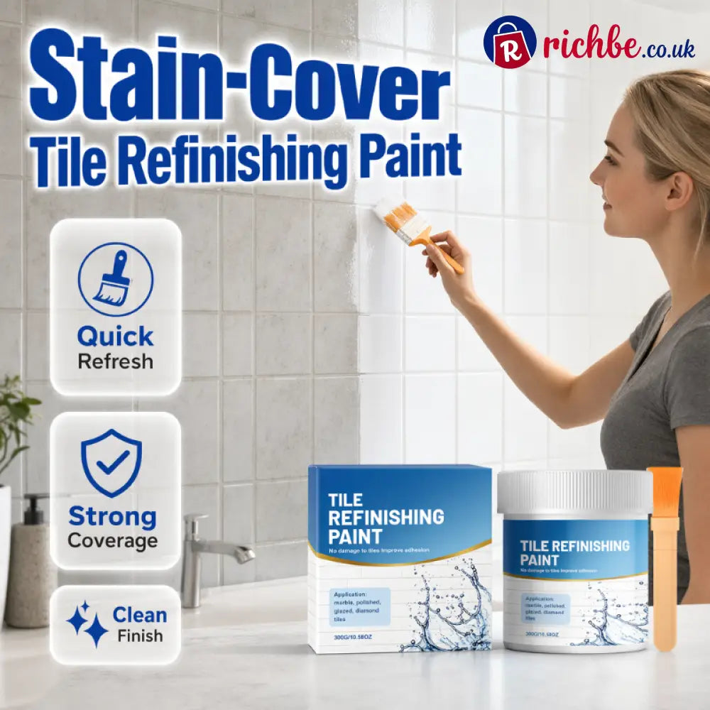 White Tile Refinishing Paint with Brush - Hot Sale