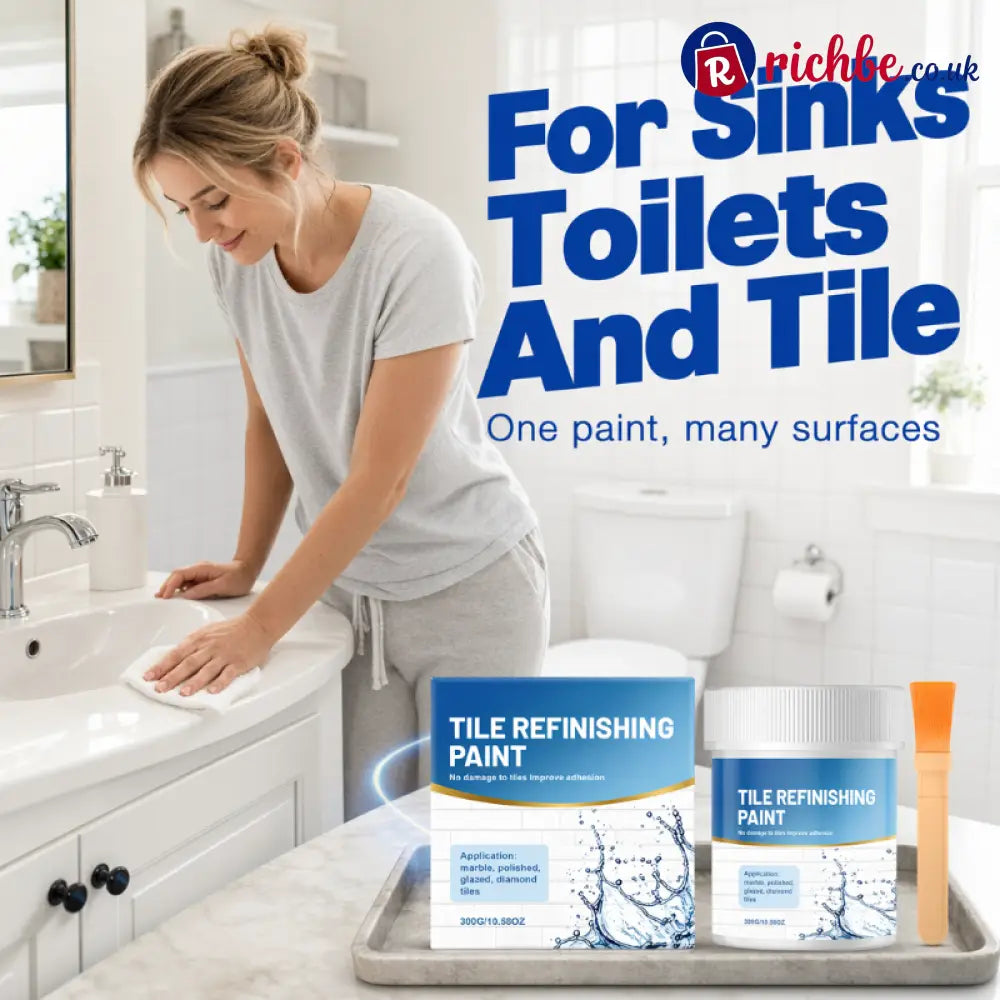White Tile Refinishing Paint with Brush - Hot Sale