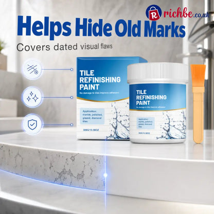White Tile Refinishing Paint with Brush - Hot Sale
