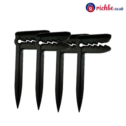 Windproof Beach Towel Clip Pegs for Sand and Grass - Black / 4 PCs (Buy 2 Get 2 Free) - Housewares & Kitchen