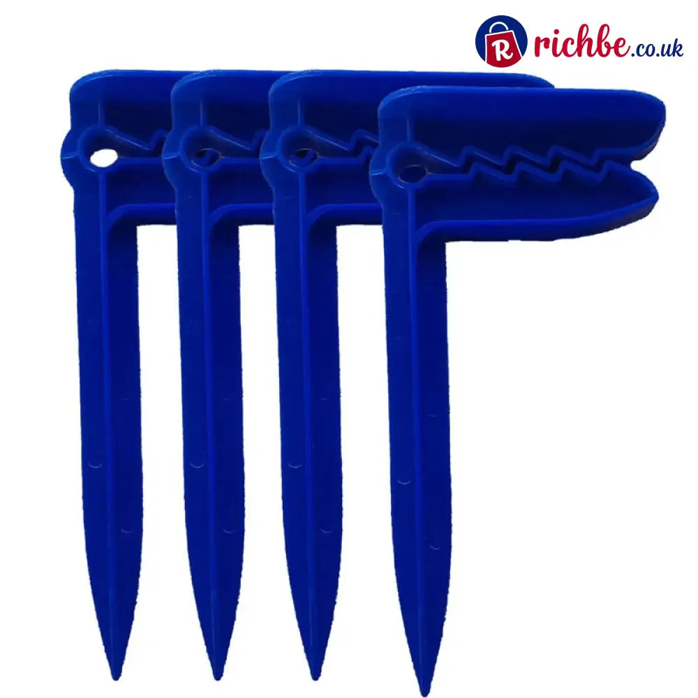 Windproof Beach Towel Clip Pegs for Sand and Grass - Dark Blue / 4 PCs (Buy 2 Get 2 Free) - Housewares & Kitchen