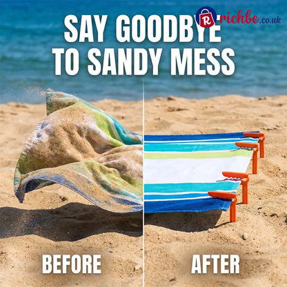 Windproof Beach Towel Clip Pegs for Sand and Grass - Housewares & Kitchen