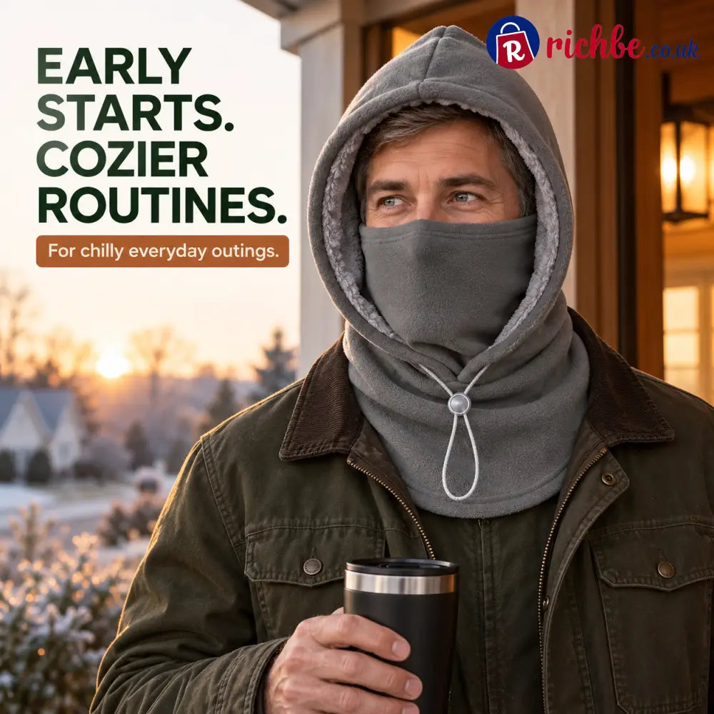 early start — winter fleece hood 2-pack