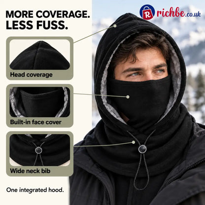 coverage — winter fleece hood 2-pack