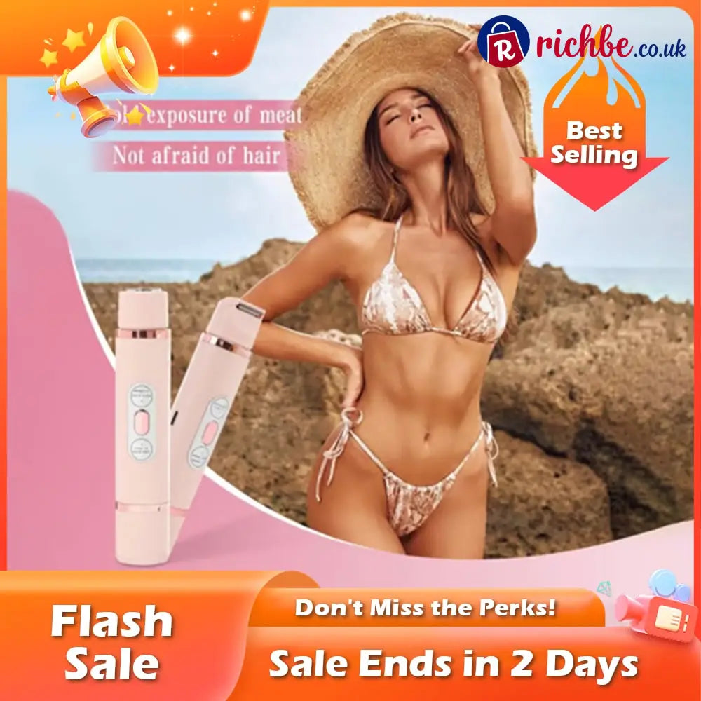 🔥 - Winter & New Year Gift - Comfort 2 in 1 Electric Lady Shaver