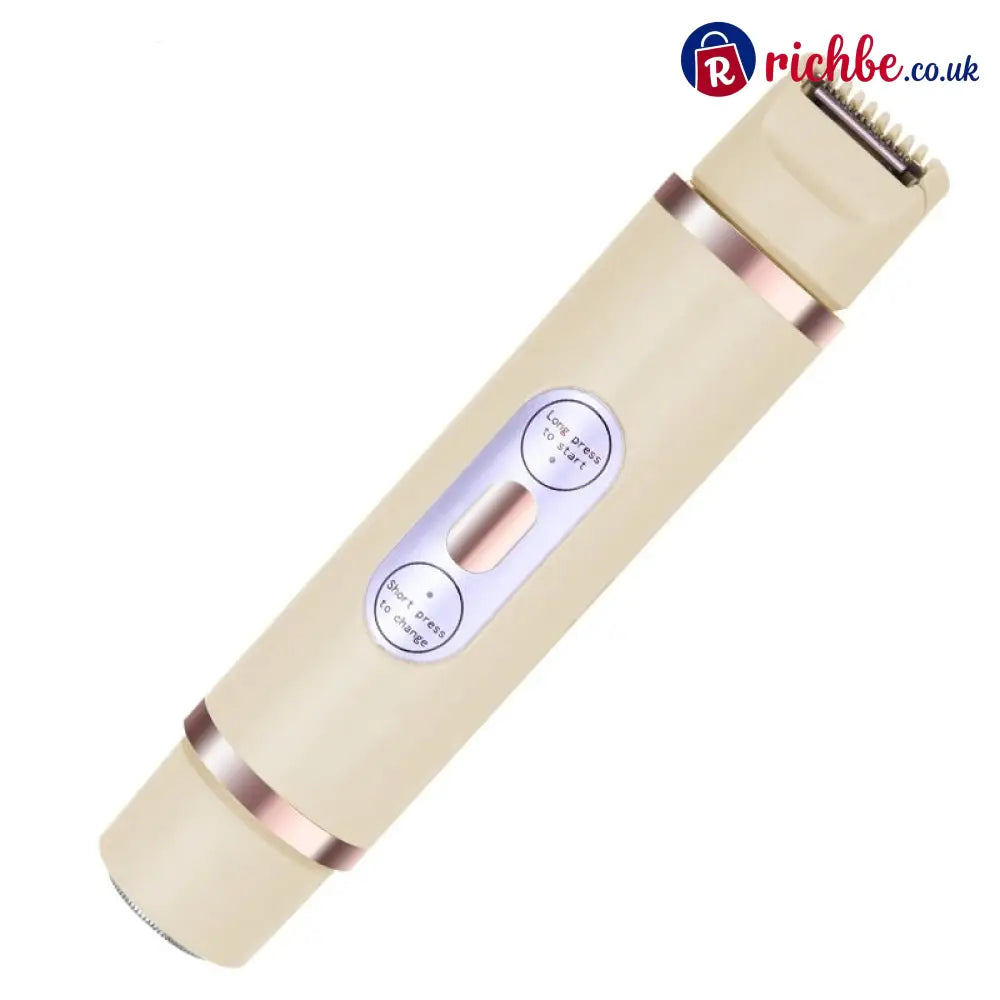 🔥 - Winter & New Year Gift - Comfort 2 in 1 Electric Lady Shaver - Beige