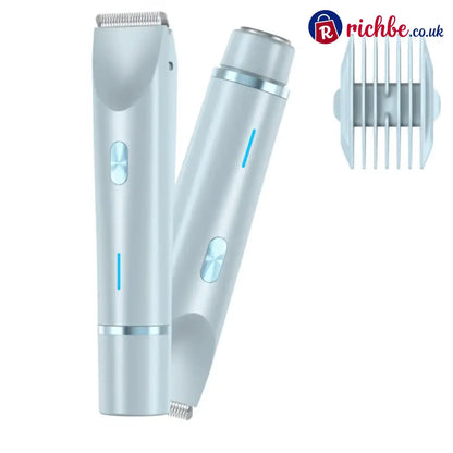 🔥 - Winter & New Year Gift - Comfort 2 in 1 Electric Lady Shaver - Blue (Updated Version)