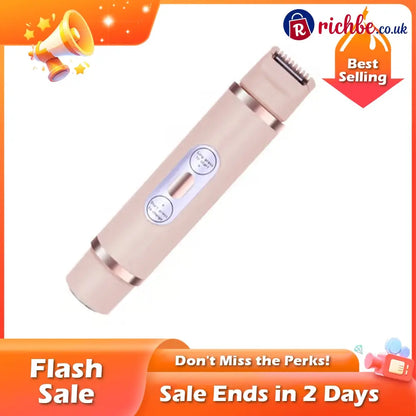 🔥 - Winter & New Year Gift - Comfort 2 in 1 Electric Lady Shaver - Pink