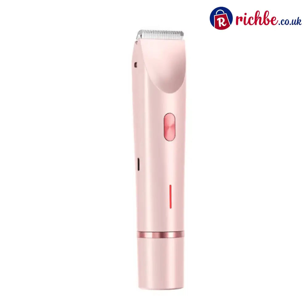 🔥 - Winter & New Year Gift - Comfort 2 in 1 Electric Lady Shaver - 🔥Pink (Updated Version)