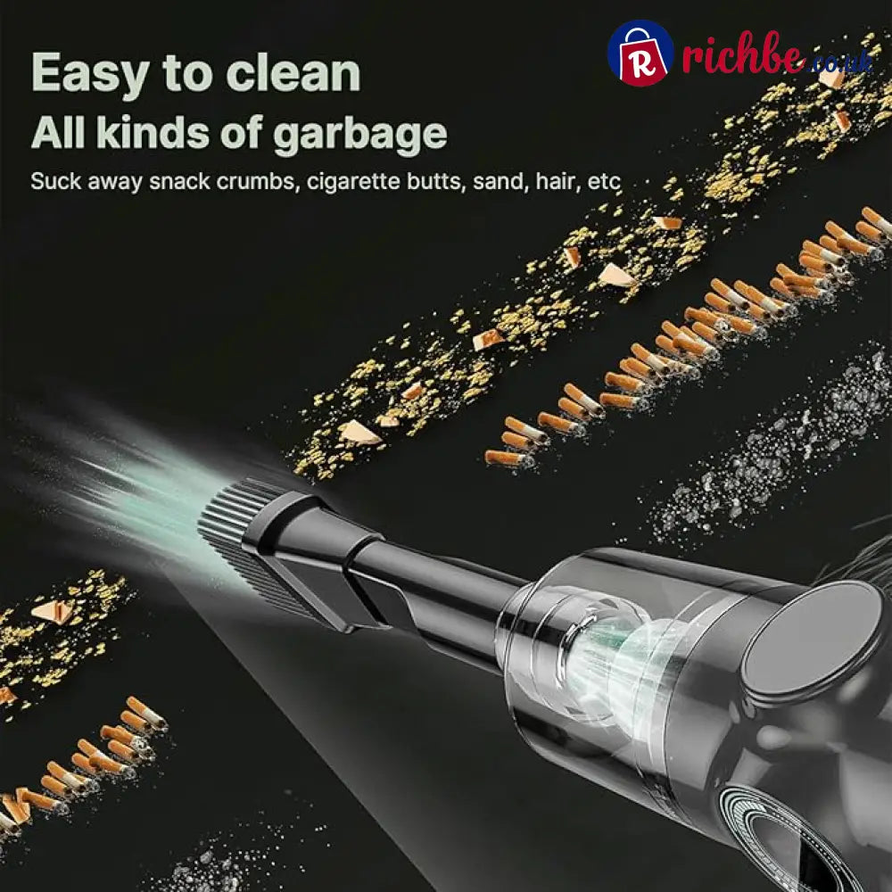 🔥Wireless Handheld Car Vacuum Cleaner Portable Cordless Vacuum Cleaner with Multi-Nozzles