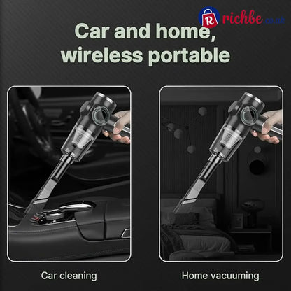 🔥Wireless Handheld Car Vacuum Cleaner Portable Cordless Vacuum Cleaner with Multi-Nozzles