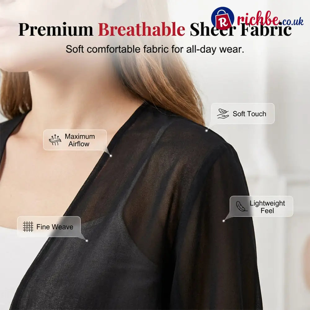 Women’s Elegant Chiffon Tie-Front Cropped Top - Clothing & Accessories