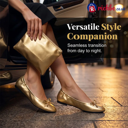 Women’s Elegant Foldable Ballet Flats 💕 - Clothing & Accessories