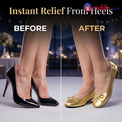 Women’s Elegant Foldable Ballet Flats 💕 - Clothing & Accessories