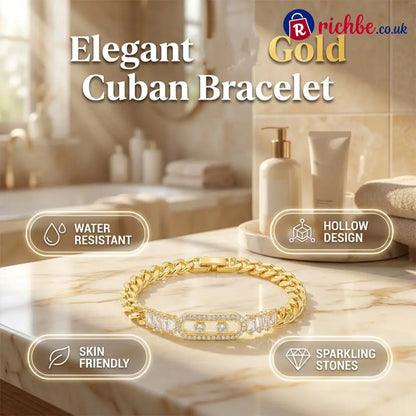 ⏳✨Women’s Gold-Tone Cubic Zirconia Chain Bracelet💎📿 - Gold / ❤️Buy 1 - Hot Products