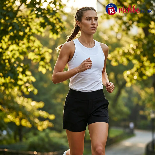 Women’s High-Waisted Shorts – Tummy Control 4-Way Stretch Butter-Soft 🍑 - Clothing & Accessories