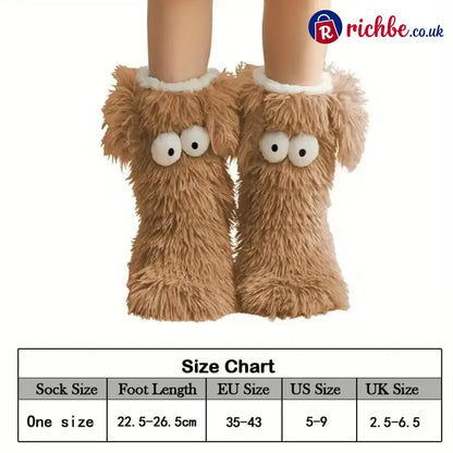 Women’s Plush Slippers Socks