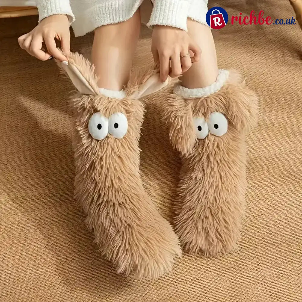 Women’s Plush Slippers Socks