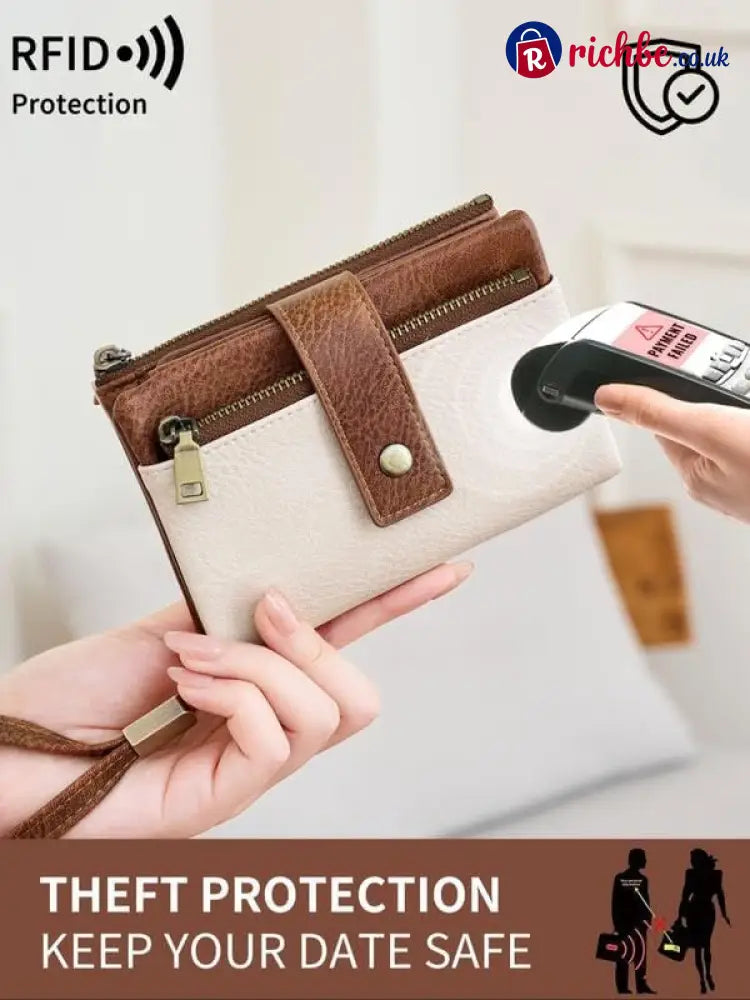 Women’s RFID Blocking Leather Wallet