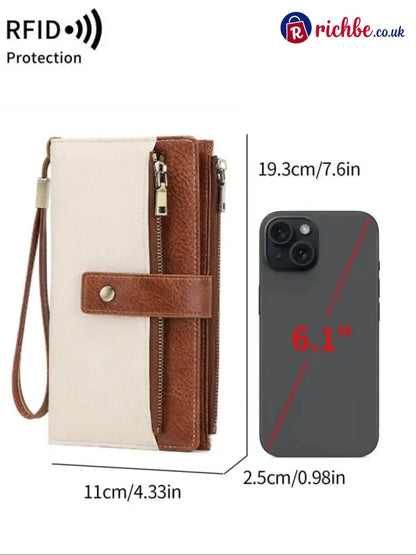 Women’s RFID Blocking Leather Wallet